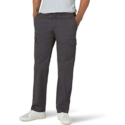 4277136 Lee Performance Series Extreme Comfort Twill Straight Fit męskie spodnie cargo, Węgiel, 30W / 32L 4277136 Lee Performance Series Extreme Comfort Twill Straight Fit męskie spodnie cargo, Węgiel, 30W / 32L