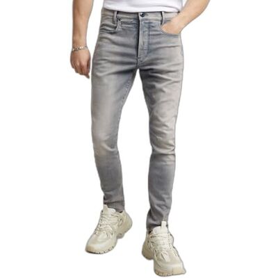 D05385-9882-C587 G-STAR RAW D-Staq 3D Slim dżinsy męskie, Szary (Antic Faded Radium ), 33W / 34L D05385-9882-C587 G-STAR RAW D-Staq 3D Slim dżinsy męskie, Szary (Antic Faded Radium ), 33W / 34L