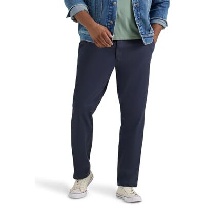 43765-40-54W x 32L Lee Męskie spodnie Big & High Performance Series Extreme Comfort Relaxed, granatowy, 54W x 32L 43765-40-54W x 32L Lee Męskie spodnie Big & High Performance Series Extreme Comfort Relaxed, granatowy, 54W x 32L