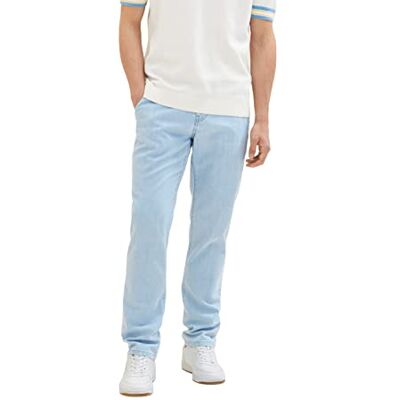 1036291 TOM TAILOR Męskie dżinsy Josh Regular Slim, 10112 Clean Light Stone Blue Denim, 34W / 34L 1036291 TOM TAILOR Męskie dżinsy Josh Regular Slim, 10112 Clean Light Stone Blue Denim, 34W / 34L