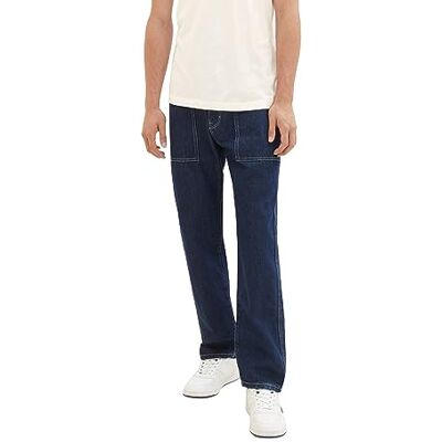 1037635 TOM TAILOR Męskie dżinsy Comfort Straight, 10115 – Clean Rinsed Blue Denim, 36W / 32L 1037635 TOM TAILOR Męskie dżinsy Comfort Straight, 10115 – Clean Rinsed Blue Denim, 36W / 32L
