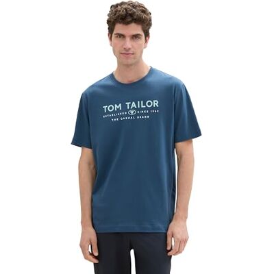 1043276 TOM TAILOR T-shirt męski, 26779 Nighttime Blue, M 1043276 TOM TAILOR T-shirt męski, 26779 Nighttime Blue, M