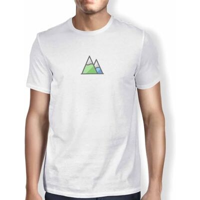 FDMTSI-100705-W-L Green Fish, Basic męski T-shirt, 100% bawełna, Regular Fit, Digital Icon Printed, rozmiar: L, kolor: biały, biały, L FDMTSI-100705-W-L Green Fish, Basic męski T-shirt, 100% bawełna, Regular Fit, Digital Icon Printed, rozmiar: L, kolor: biały, biały, L