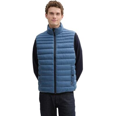 1044085 TOM TAILOR Kamizelka męska, 36985 Mystical Blue, XXL 1044085 TOM TAILOR Kamizelka męska, 36985 Mystical Blue, XXL