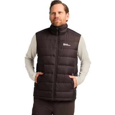 1207691_D0108 Jack Wolfskin Męska kamizelka puchowa Ather Down Vest M Rds, Peat, L 1207691_D0108 Jack Wolfskin Męska kamizelka puchowa Ather Down Vest M Rds, Peat, L