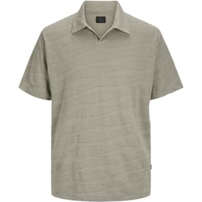 12276110-4754073 JACK & JONES Jprblatate męska koszulka polo ze split, Dried Sage, M 12276110-4754073 JACK & JONES Jprblatate męska koszulka polo ze split, Dried Sage, M