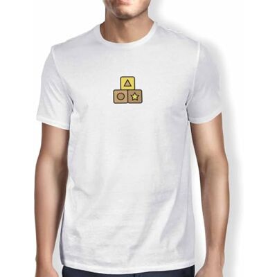 FDMTSI-102587-W-XL Green Fish, Basic męski T-shirt, 100% bawełna, Regular Fit, Digital Icon Printed, rozmiar: XL, kolor: biały, biały, XL FDMTSI-102587-W-XL Green Fish, Basic męski T-shirt, 100% bawełna, Regular Fit, Digital Icon Printed, rozmiar: XL, kolor: biały, biały, XL