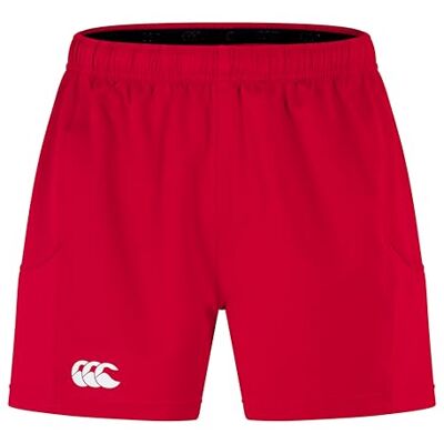 Q-A008693 Canterbury Męskie szorty Advantage 2.0, czerwona flaga 3XL Q-A008693 Canterbury Męskie szorty Advantage 2.0, czerwona flaga 3XL