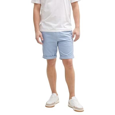1044832 TOM TAILOR Denim Szorty męskie ze ściągaczem, 15723 Dusty Aquamarine Blue, XXL 1044832 TOM TAILOR Denim Szorty męskie ze ściągaczem, 15723 Dusty Aquamarine Blue, XXL