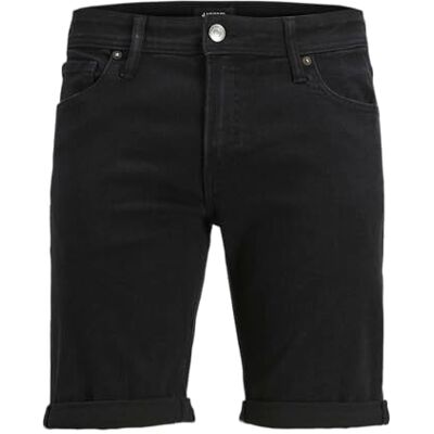 12270465-4664985 JJ REBEL Jrebjoe Jjcraft szorty Mf 763 Sn, czarny denim, M 12270465-4664985 JJ REBEL Jrebjoe Jjcraft szorty Mf 763 Sn, czarny denim, M