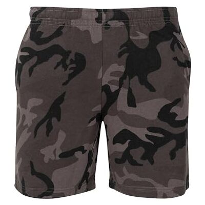 TB1649-784 Urban Classics Męskie spodenki Basic Terry Shorts, wielokolorowy (Dark Camo 784), Producent rozmiar:XXL TB1649-784 Urban Classics Męskie spodenki Basic Terry Shorts, wielokolorowy (Dark Camo 784), Producent rozmiar:XXL