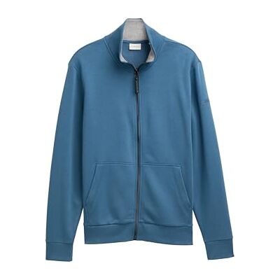 1049352 TOM TAILOR Bluza męska, 38224 Real Teal Blue, XS 1049352 TOM TAILOR Bluza męska, 38224 Real Teal Blue, XS