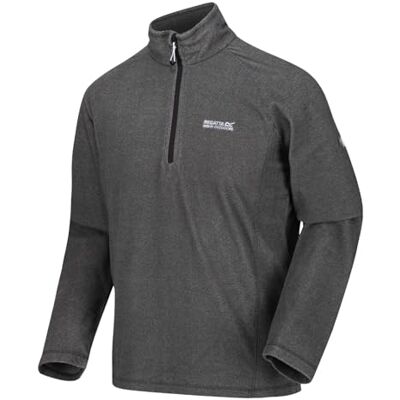 RMA212 82F90 Regatta Montes Micro Fleece Warm MidLayer Top Mens RMA212 82F90 Regatta Montes Micro Fleece Warm MidLayer Top Mens