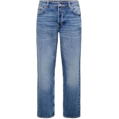 22031146-4616833 Onsfade Loose Box Tai DNM Cbo, niebieski (medium blue denim), 33W / 30L 22031146-4616833 Onsfade Loose Box Tai DNM Cbo, niebieski (medium blue denim), 33W / 30L