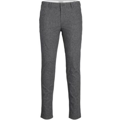 12266517 JREBMICHAEL Slim Herringbone, jasnoszary melanżowy, 38W / 34L 12266517 JREBMICHAEL Slim Herringbone, jasnoszary melanżowy, 38W / 34L