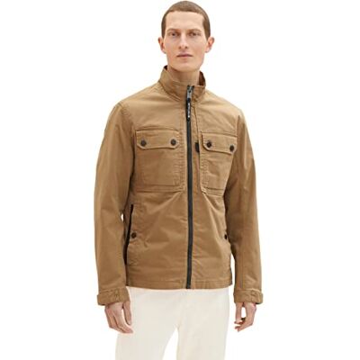 1034871 TOM TAILOR Męskie Kurtka , 15078 Otter Brown, XXL 1034871 TOM TAILOR Męskie Kurtka , 15078 Otter Brown, XXL
