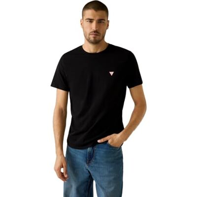 M2YI36I3Z14-JBLK Guess Koszulka z krótkim rękawem Basic Guess Girl Aplikacja koszulka męska, Black Jet, S M2YI36I3Z14-JBLK Guess Koszulka z krótkim rękawem Basic Guess Girl Aplikacja koszulka męska, Black Jet, S