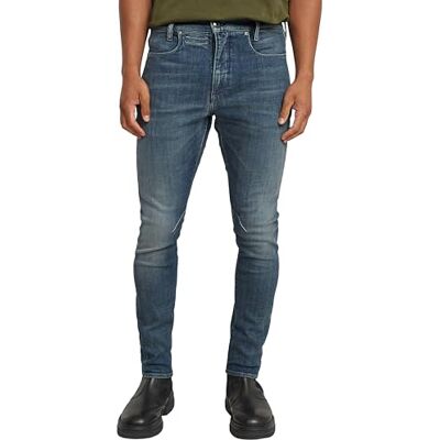 D05385 G-Star RAW D-Staq dżinsy 3D Slim, Niebieski (Antique Faded Blue Kloof -d441-h104), 36W / 34L D05385 G-Star RAW D-Staq dżinsy 3D Slim, Niebieski (Antique Faded Blue Kloof -d441-h104), 36W / 34L
