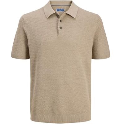 12292034-4965207 JACK & JONES Jprbluriley Knit Polo Ss Sn 12292034-4965207 JACK & JONES Jprbluriley Knit Polo Ss Sn
