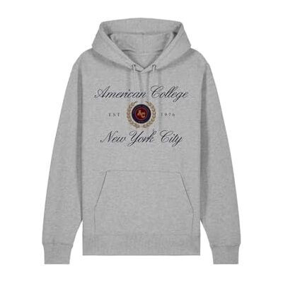 ACS25SW2 GREY XL AMERICAN COLLEGE USA Bluza A Enfiler Szary Męski Rozmiar XL Decontract, Szary, XL ACS25SW2 GREY XL AMERICAN COLLEGE USA Bluza A Enfiler Szary Męski Rozmiar XL Decontract, Szary, XL