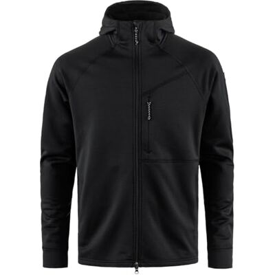 F12600228 FJALLRAVEN 12600228-550 Abisko Grid Fleece Hoodie M długi sweter męski czarny, rozmiar XS F12600228 FJALLRAVEN 12600228-550 Abisko Grid Fleece Hoodie M długi sweter męski czarny, rozmiar XS