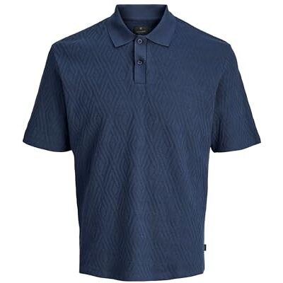 12285321-4856401 JACK & JONES Jprblanewtrent Ss Polo Sn, Black Iris, XS 12285321-4856401 JACK & JONES Jprblanewtrent Ss Polo Sn, Black Iris, XS