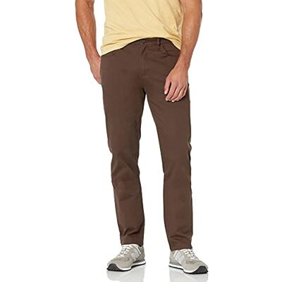 MGT60002-Bro-35W x 32L Goodthreads Chino Wygodne elastyczne z 5 kieszeniami i dopasowaniem sportowym Mężczyzna, Brązowy, 35W / 32L MGT60002-Bro-35W x 32L Goodthreads Chino Wygodne elastyczne z 5 kieszeniami i dopasowaniem sportowym Mężczyzna, Brązowy, 35W / 32L