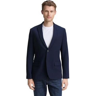 1048009 TOM TAILOR Męska marynarka regular fit, 10668 Sky Captain Blue, 54 1048009 TOM TAILOR Męska marynarka regular fit, 10668 Sky Captain Blue, 54