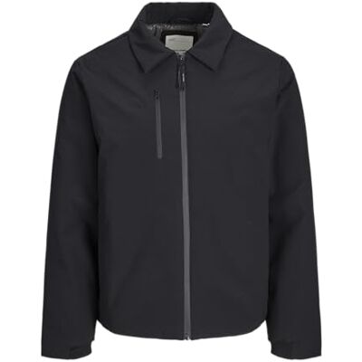 12267142 Jack&Jones JCOCHARLIE kurtka męska BF krótka kurtka, czarna, S, czarny, S 12267142 Jack&Jones JCOCHARLIE kurtka męska BF krótka kurtka, czarna, S, czarny, S