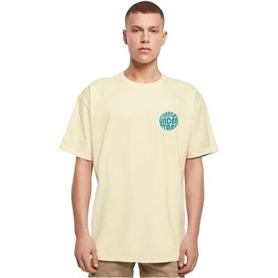 MP0008592 Merchcode T-shirt męski, delikatny żółty, L MP0008592 Merchcode T-shirt męski, delikatny żółty, L