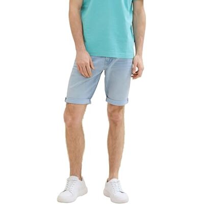 1041426 TOM TAILOR Męskie spodenki jeansowe bermudy, 10118 Used Light Stone Blue Denim, 31 1041426 TOM TAILOR Męskie spodenki jeansowe bermudy, 10118 Used Light Stone Blue Denim, 31