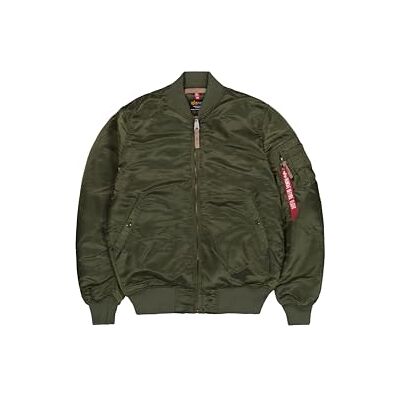168100-257 Alpha Industries Długa kurtka bomberka MA-1 VF 59 dla mężczyzn Dark Green 168100-257 Alpha Industries Długa kurtka bomberka MA-1 VF 59 dla mężczyzn Dark Green