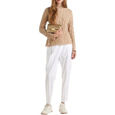 1335D2467 United Colors of Benetton Sweter Lupetto M/L, Beżowy 994, XL 1335D2467 United Colors of Benetton Sweter Lupetto M/L, Beżowy 994, XL