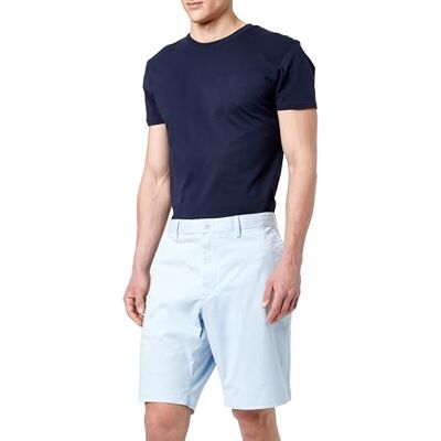 MW0MW39068 Tommy Hilfiger Męskie spodenki chinosy BT-BROOKLYN SHORT 1985-B , niebieskie, 44W, Niebieski (Breezy Blue), 44W MW0MW39068 Tommy Hilfiger Męskie spodenki chinosy BT-BROOKLYN SHORT 1985-B , niebieskie, 44W, Niebieski (Breezy Blue), 44W