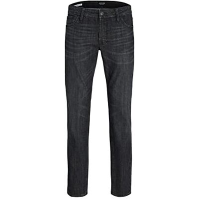 12233044 JACK & JONES Męskie dżinsy JJITIM JJJORIGINAL AM 167 LID, Black Denim, 33/30, czarny denim, 33W / 30L 12233044 JACK & JONES Męskie dżinsy JJITIM JJJORIGINAL AM 167 LID, Black Denim, 33/30, czarny denim, 33W / 30L