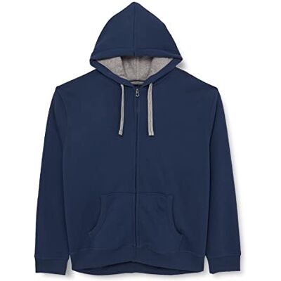 701 HRM Męska kurtka z kapturem, rozm. I Premium kurtka z kapturem męska z kontrastową podszewką I Basic Hoodie z zamkiem błyskawicznym I Wysokiej jakości i trwała odzież męska, Denim, 6XL 701 HRM Męska kurtka z kapturem, rozm. I Premium kurtka z kapturem męska z kontrastową podszewką I Basic Hoodie z zamkiem błyskawicznym I Wysokiej jakości i trwała odzież męska, Denim, 6XL