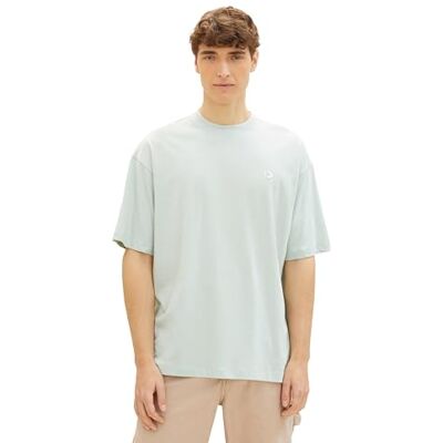 1041181 TOM TAILOR Denim T-shirt męski, 17549 – pianka morska, XS 1041181 TOM TAILOR Denim T-shirt męski, 17549 – pianka morska, XS
