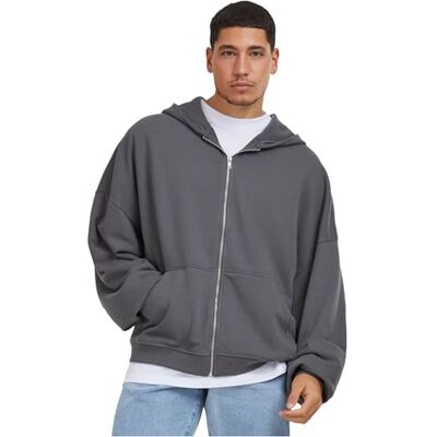TB4921 Urban Classics Męska bluza z kapturem Organic 90's Zip Hoody, ciemny., 3XL TB4921 Urban Classics Męska bluza z kapturem Organic 90's Zip Hoody, ciemny., 3XL