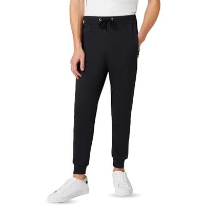 Mens Jogger Sweatpants-22 FM London, Slim Fit, spodnie do biegania dla mężczyzn, z kieszeniami na zamek błyskawiczny, idealne na co dzień i do uprawiania sportu, wygodne, miękkie., ciemnoszary, XXL Mens Jogger Sweatpants-22 FM London, Slim Fit, spodnie do biegania dla mężczyzn, z kieszeniami na zamek błyskawiczny, idealne na co dzień i do uprawiania sportu, wygodne, miękkie., ciemnoszary, XXL