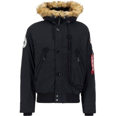 133141-03 Alpha Industries Polar Jacket SV Kurtka zimowa dla mężczyzn Black 133141-03 Alpha Industries Polar Jacket SV Kurtka zimowa dla mężczyzn Black