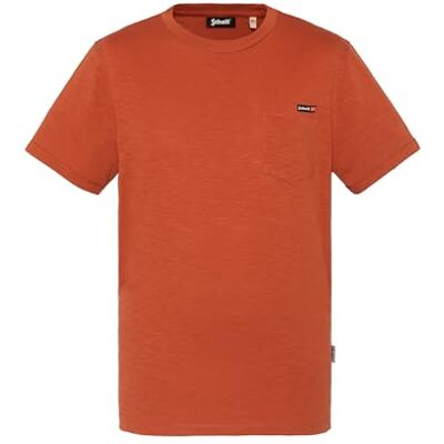 TSKEA1 Schott NYC T-shirt męski, Brązowy, M TSKEA1 Schott NYC T-shirt męski, Brązowy, M