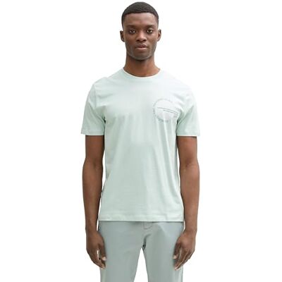 1043491 TOM TAILOR Denim T-shirt męski, 17549 – pianka morska, XL 1043491 TOM TAILOR Denim T-shirt męski, 17549 – pianka morska, XL