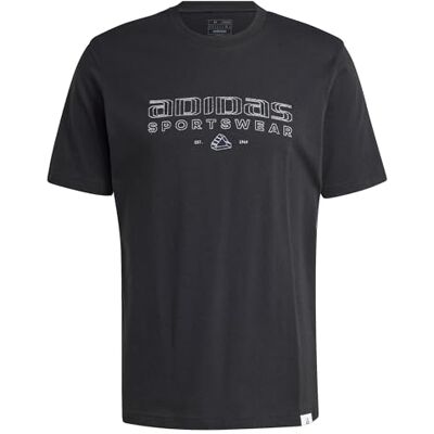 IW2651 adidas Mężczyźni TECH LINEAR GRAPHIC TEE, BLACK, L IW2651 adidas Mężczyźni TECH LINEAR GRAPHIC TEE, BLACK, L