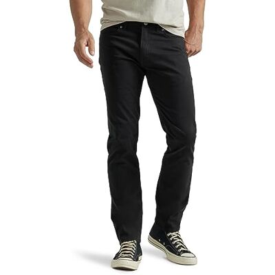 20154 Lee Męskie dżinsy z nowoczesną serią Extreme Motion Slim Straight Leg, Czarny, 38W x 32L 20154 Lee Męskie dżinsy z nowoczesną serią Extreme Motion Slim Straight Leg, Czarny, 38W x 32L