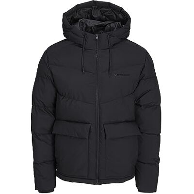 12238849 JACK & JONES Kurtka męska Jorvesterbro Puffer Sn, czarny, L 12238849 JACK & JONES Kurtka męska Jorvesterbro Puffer Sn, czarny, L