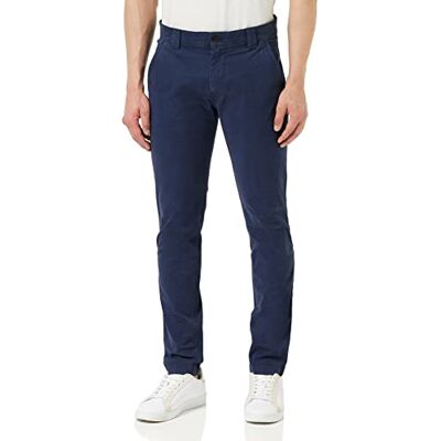 DM0DM09595 Tommy Jeans Mężczyźni Tjm Scanton Chino Spodnie Męskie, Granatowy, 38W / 30L DM0DM09595 Tommy Jeans Mężczyźni Tjm Scanton Chino Spodnie Męskie, Granatowy, 38W / 30L