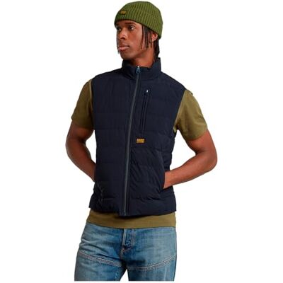 D24277 G-Star RAW Kamizelka do podkładu, Niebieski (Salute -d518-c742), S D24277 G-Star RAW Kamizelka do podkładu, Niebieski (Salute -d518-c742), S