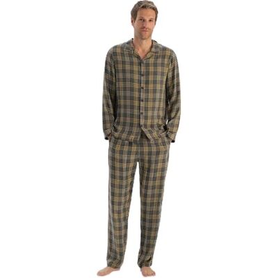 24AW73057ME Dagi piżama top Mężczyźni Plaid Woven Viscose Shirt 24AW73057ME Dagi piżama top Mężczyźni Plaid Woven Viscose Shirt
