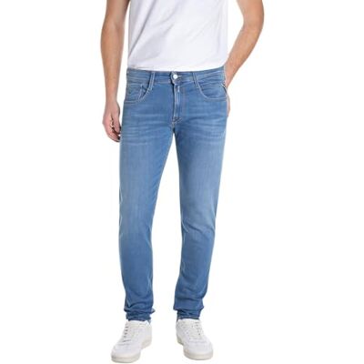 M914Y .000.41A 876 Replay Męskie dżinsy slim fit Anbass, 009 Medium Blue, 30W / 30L M914Y .000.41A 876 Replay Męskie dżinsy slim fit Anbass, 009 Medium Blue, 30W / 30L