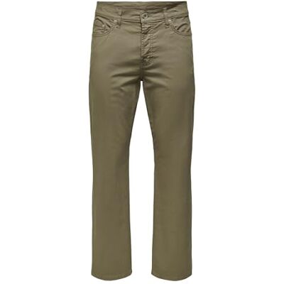 22023511 ONLY & SONS Męskie spodnie ONSEDGE Loose 3511, Caribou, 29/30, Caribou, 29W / 30L 22023511 ONLY & SONS Męskie spodnie ONSEDGE Loose 3511, Caribou, 29/30, Caribou, 29W / 30L